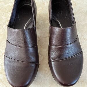 Dansko Brown Mules‎ Comfortable Slip-On Clogs